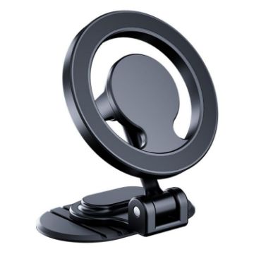 Black Car MagSafe Magnetic Adhesive Phone Holder - 1