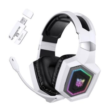 ONIKUMA GT806 Tri-mode Bluetooth 2.4G Wired E-sports Headset White - 1