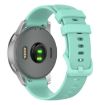 18mm Teal Silicone Watch Band for Garmin Venu 2S/Move 3S/Active S - 1