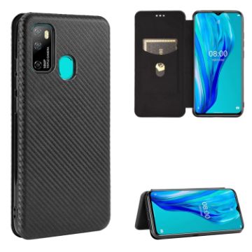 Ulefone Note 9P Black Flip Case with Card Slot & Lanyard - 1