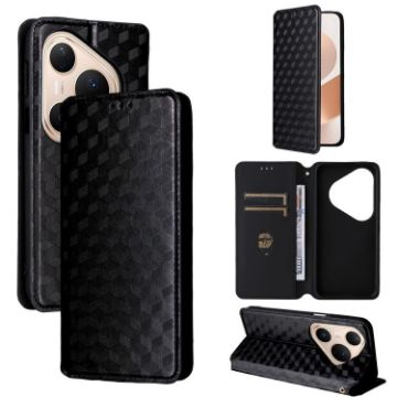 Huawei Pura 80 Pro 5G/Pro+ 5G Black Flip Leather Phone Case - 1