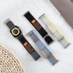 Apple Watch Band 42/41/40/38mm xDfind Metal Buckle Nylon Loop Midnight Blue - 6