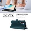 OnePlus Ace 5 Racing Case: Magnetic Closure, 9 Card Slots, Dark Green - 4