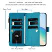 OnePlus Ace 5 Racing Case: Magnetic Closure, 9 Card Slots, Turquoise - 3