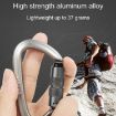 XINDA XD-A9561 Climbing Equipment Anti-Loss Telescopic Rope, Large+Small Ring - 6