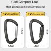 XINDA XD-A9561 Climbing Equipment: Anti-Loss Telescopic Buckle Rope - 5