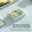 MKESPN W908 Wireless Tri-Mode RGB Gaming Mechanical Keypad (White) - 7
