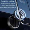 Magnetic Car Phone Holder - Folding Stand for Center Console (Silver) - 5