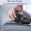 Magnetic Car Phone Holder - Folding Stand for Center Console (Silver) - 7