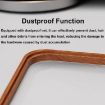 MAC Mini M4 Beech Wooden Desktop Bracket Base Heat Dissipation Rack - 5