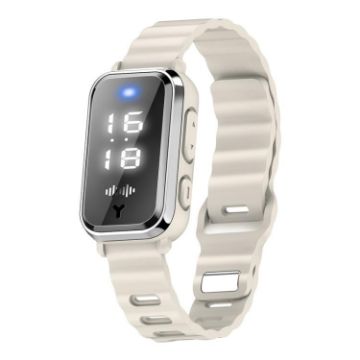 Antistatic Mosquito Repellent Bracelet Watch - Static Elimination White - 1