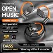 M113 AI Translation Bluetooth Ear-hook Earbuds 144 Voice Translator Black - 3