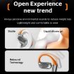 M113 AI Translation Bluetooth Ear-hook Earbuds 144 Voice Translator Black - 6