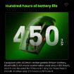 8BitDo Retro R8 Green Translucent Wireless Mouse + Charging Base - 7