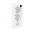 USB Rechargeable Ultrasonic Animal Bird Repeller for Doors Windows (White) - 1