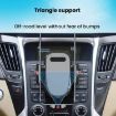 CD Slot Mobile Phone Holder, Automatic Lock, Black - Car Navigation Mount - 8
