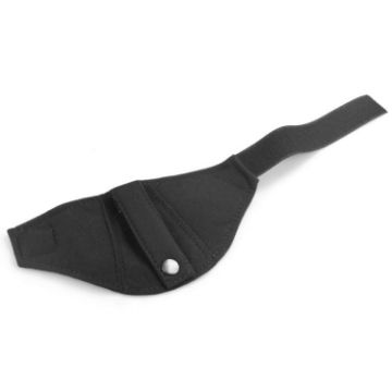 Racing Car Seat Belt Limiter Guard - Fleece Black Safety Buckle - 1