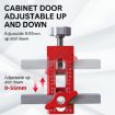 RUITOOL Cabinet Door Installation Jig with 10mm Drill & Brass Ring - 5