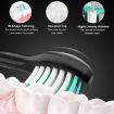 Sarmocare S100 Sonic Electric Toothbrush, 8 Heads, Waterproof, Navy Blue - 7