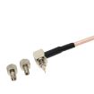 20cm F Male to Dual TS9/CRC9 Coaxial RF Cable RG316 Jumper - 2