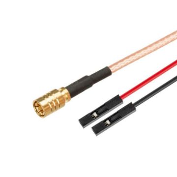 SMB Female to Dual DuPont Female RG316 RF Extension Cable 1m Adapter - 1
