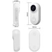 Pet Recorder Collar Camera for Cats & Dogs, 64G Memory, White - 9