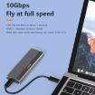 Blueendless 2818SN M.2 NVMe/SATA Dual-Protocol Hard Disk Box Type-C to USB-A - 4