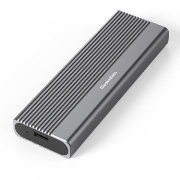 Blueendless 2818SN M.2 NVMe/SATA Dual-Protocol Hard Disk Box + Cable - 1