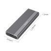 Blueendless 2818SN M.2 NVMe/SATA Dual-Protocol Hard Disk Box + Cable - 3