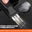 Cordless Lithium Plastic Welding Machine for Car Bumper Repair, Red Box - 7