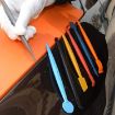 7pcs Car Wrap Tinting Tool Kit with Magnetic Squeegee & Scraper - 2