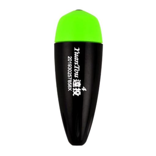 Luminous Night Fishing Float, Size 4 - Green, ABS Anti-Fall Design - 1