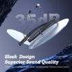 Rechargeable 16-Channel Bluetooth Hearing Aid Sound Amplifier (Black) - 2