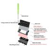 FinalCool M.2 2242 SSD Heat Sink Aluminum Radiator - Black - 7