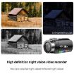 4K WiFi Night Vision Camera Red + Wireless Noise Reduction Microphone - 5
