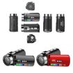 4K WiFi Night Vision Digital Video Camera, Red - 4pcs/Set - 2