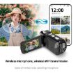 4K WiFi Night Vision Digital Video Camera, Red - 4pcs/Set - 6