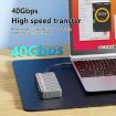 Blueendless M.2 NVMe SSD Box 40Gbps USB4 Hard Drive Reader - 4