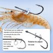 10pcs Crooked Mouth Barbed Sea Fishing Hooks 4/0 for Lure & Shrimp - 7