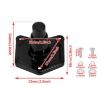 Harley Motorcycle Starter Switch Solenoid Valve Cover - Black - 3