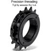 VG SPORTS 18T Black Stroller Scooter Bicycle Single Speed Flywheel - 7