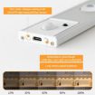 Rechargeable 80cm Motion Sensor Light Bar with Remote - Black Cabinet Lamp - 3