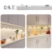 Rechargeable 80cm Motion Sensor Light Bar with Remote - Black Cabinet Lamp - 8