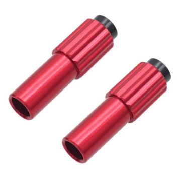 2pcs Red Mountain Road Shifter Center Trim Screws 4mm Adjustment Set - 1