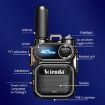 Scienda G388 Global-PTT 4G Walkie-talkie Portable Communicator Bronze - 5