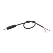 2.5mm Male Mono Cable 2Pin AUX Speaker Audio Power Cord 25cm Length - 1
