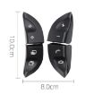 Mercedes-Benz S-Class/CL-Class Steering Wheel Multi-Function Button Black - 3