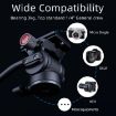 XILETU LS-2A Mini Hydraulic Ball Head Tripod 360 Panoramic Shooting - 9