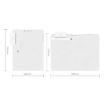 15" Magnetic LCD Writing Board - Partially Erasable for Kids & Students - 3