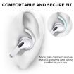 AirPods Pro 2 Ear Caps Silicone Anti-Lost Non-Slip Hooks Black Large - 5